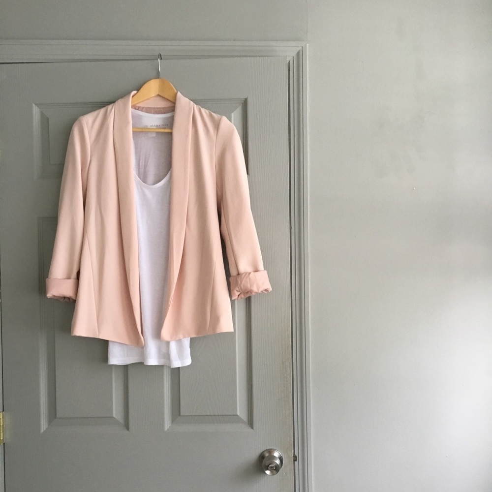 Blush Blazer
